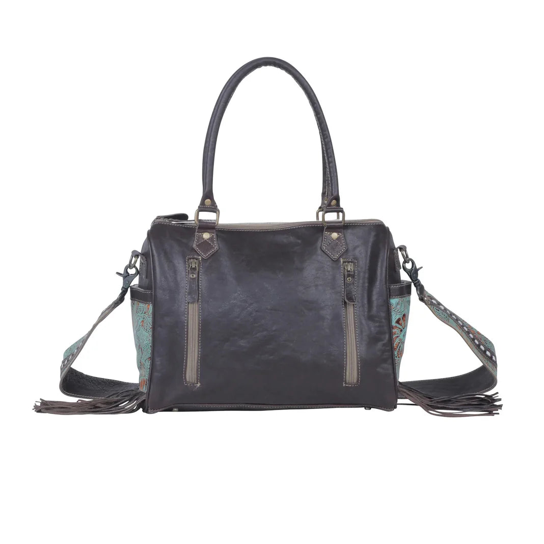 Flamenco Cowhide & Leather Concealed Carry Shoulder Crossbody Purse Hand Crafted Myra Bag NEW MY-S-3949