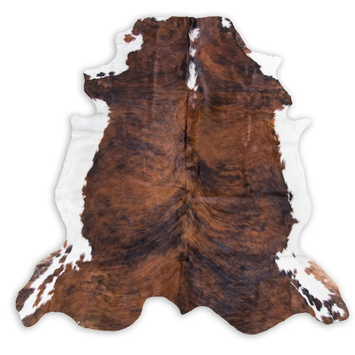 Brindle with White Belly Cowhide Rug Large RO-BB56
