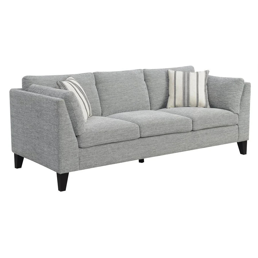 Elsbury sofa with 2 accent pillows gray/grey NEW AY-U3445-00-03