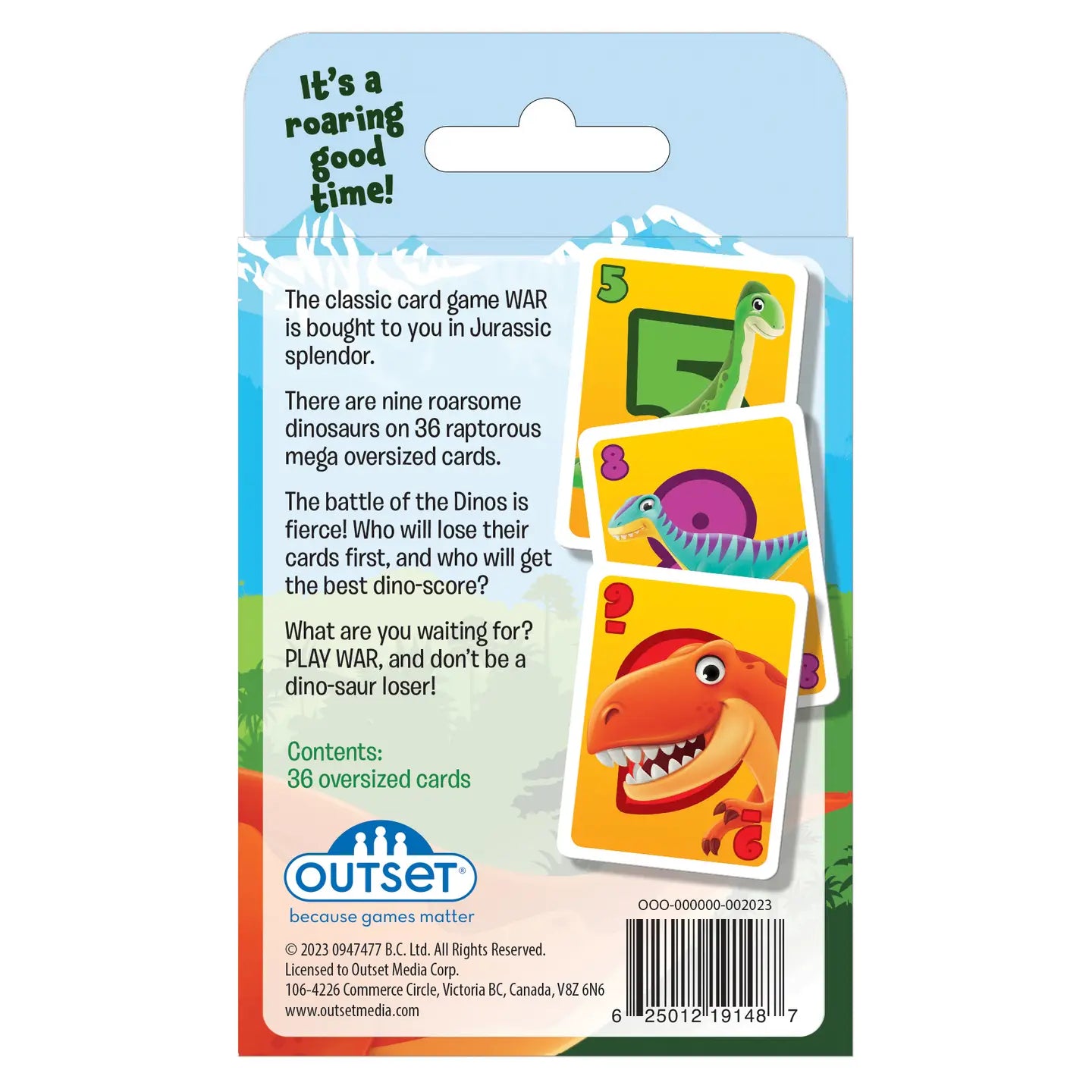 Dinosaur War Card Game OG-19148