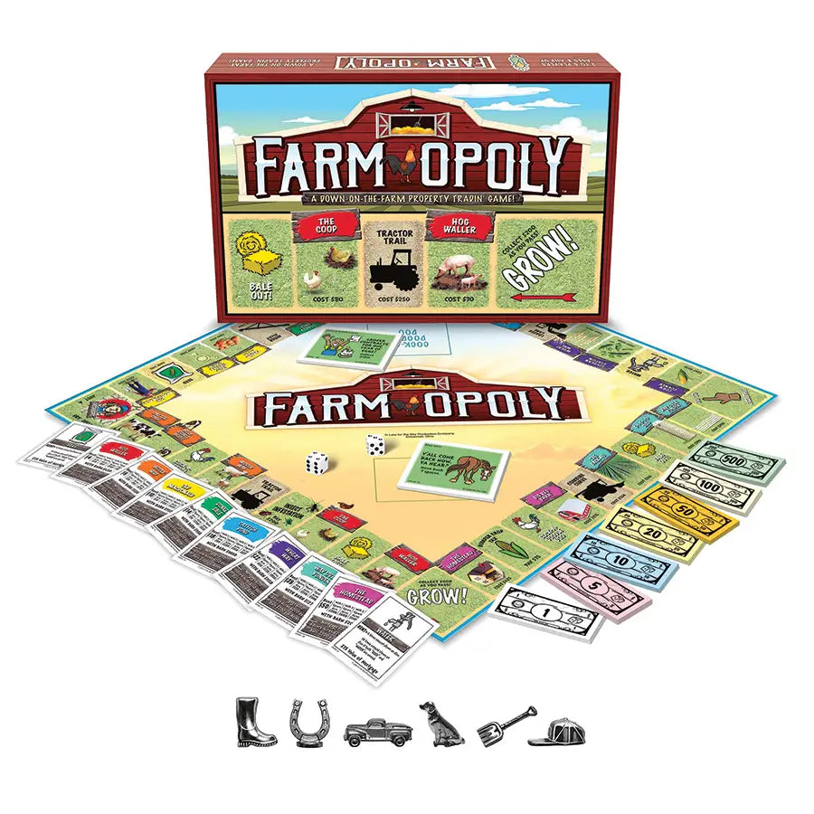 Farm-Opoly (New Design) Board Game OG-L-4214436