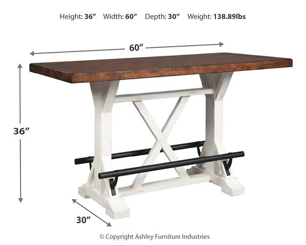 Valebeck Counter Height Dining Table AY-D546-13