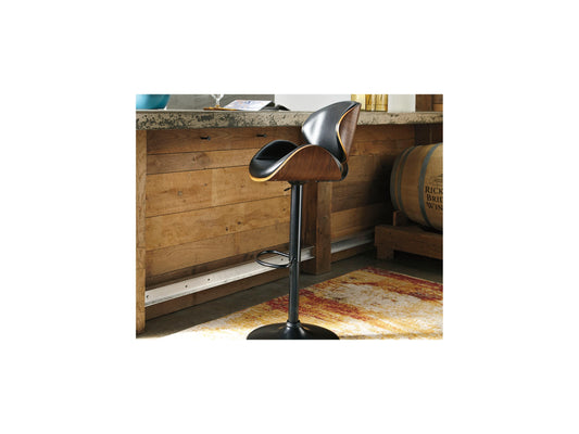 Bellatier Adjustable Height Bar Stool with Contoured Back and Seat AY-D120-530