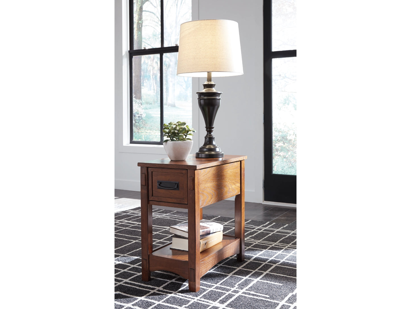 Breegin Chairside End Table NEW AY-T007-319