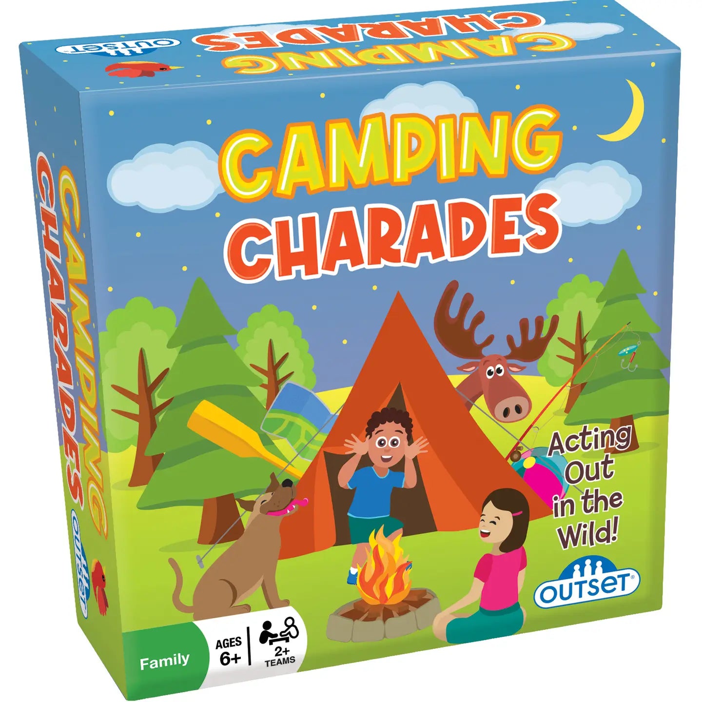 Camping Charades Card Game OG-4211606