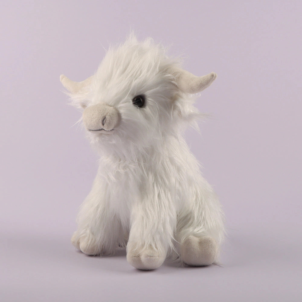 Cute Cow Plush - Soft and Safe For Kids FA-Toy-BHZCOW-White