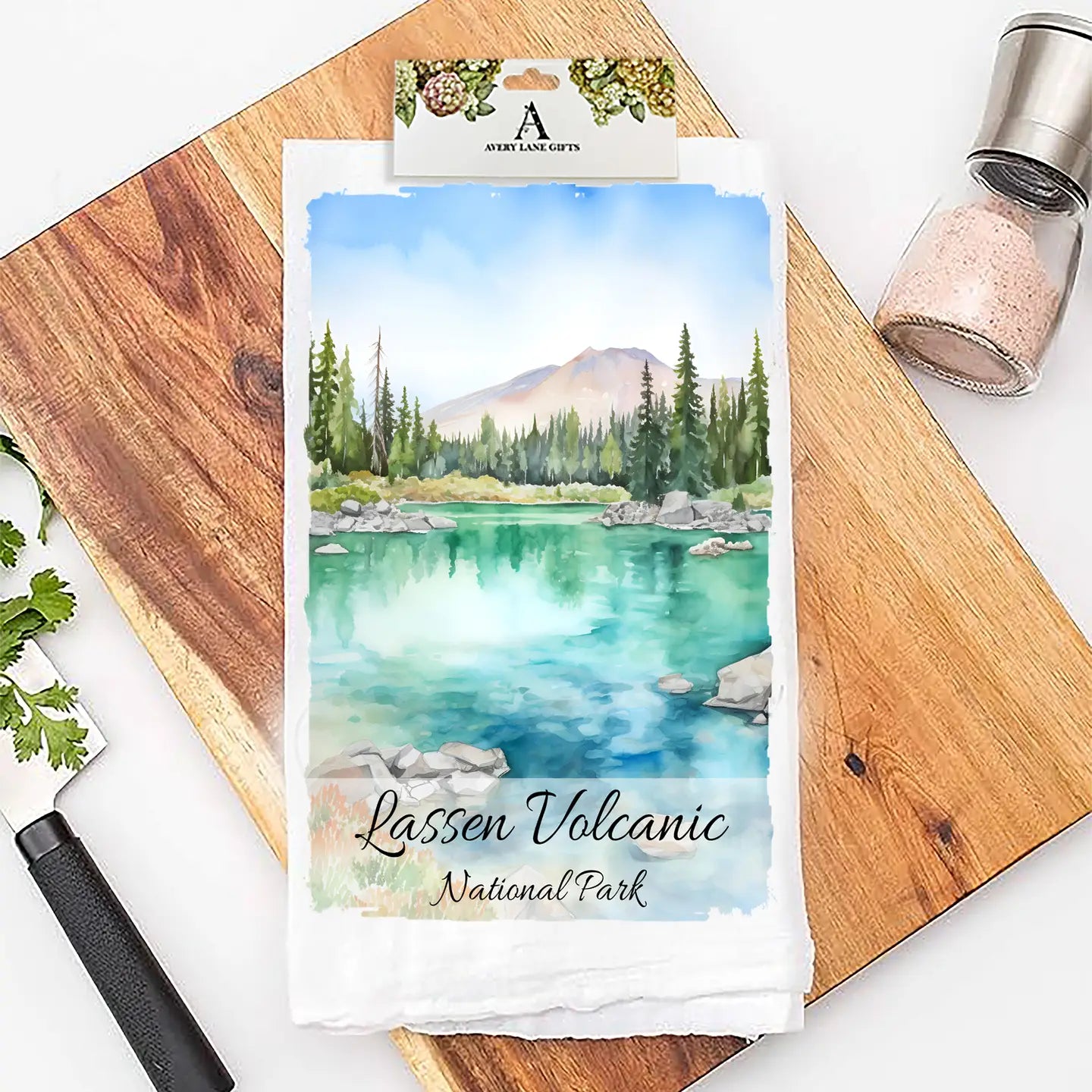 Lassen Volcanic National Park Ca Flour Sack Tea Towel AL-TT-2733