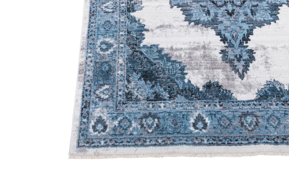 Persian Weavers Ashton 566 Distressed Glacier blue grey/gray rug 5x7 NEW PW-AS568GL5x7 Ashton-566