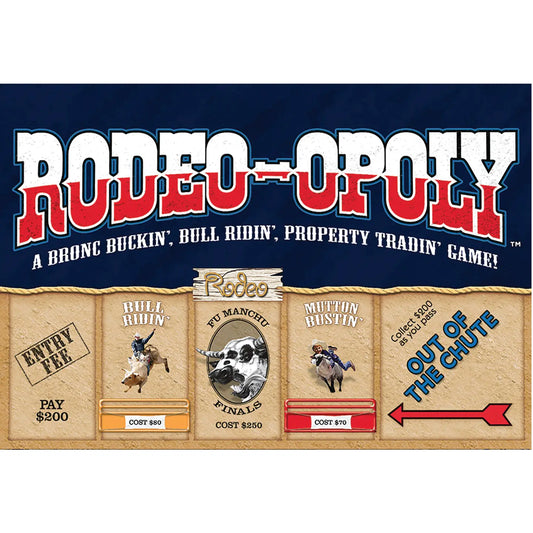 Rodeo-Opoly Board Game OG-L-425083