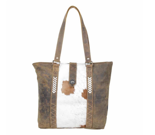 Sand Dunes Leather & Hairon Bag Hand Crafted Myra Bag NEW MY-S-5229