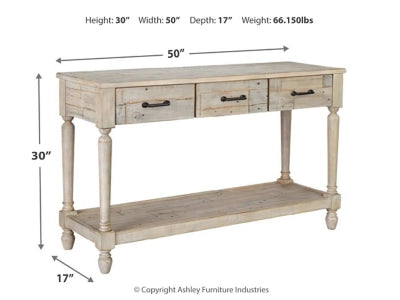 Shawnalore Sofa/Console Table AY-T782-4