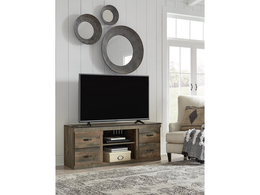 Trinell 2 Door 60" TV Stand with Open Center Shelving AY-EW0446-268