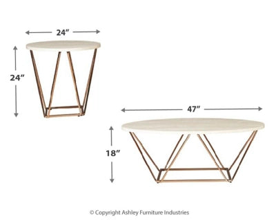 Tarica Table (Set of 3) AY-T385-13